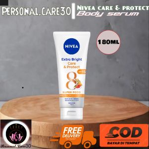 NIVEA Extra White Care & Protect SPF 15 Serum 180ml - Merawat Tubuh