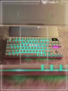 AULA | Bàn Phím Cơ Gaming Không Dây 3 Chế Độ với Switch Xanh/Đỏ