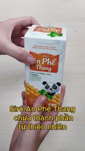 Siro ho An Phế Thang giúp bổ phế hạn chế ho nhiều giảm đau rát họng do ho kéo dài Chai 100ml