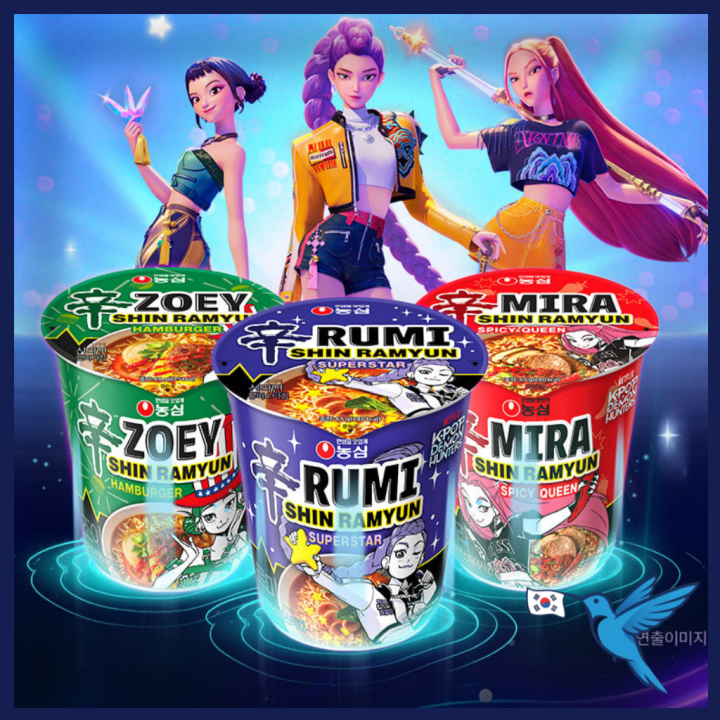 (Expiration date 2026.06.08)[Nongshim] K-Pop Demon Hunters Shin Ramen ...