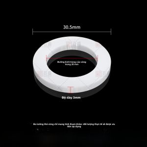Vòng Đệm Kín Bằng Silicon PVC Ống Nước Vòng Đệm Lọc Chống Rò Rỉ Chống Nhiệt Vòng Đệm Ngoài Răng Trực Tiếp
