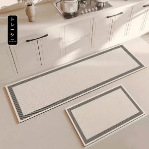 Thảm silicon thấm nước chống trơn để phòng bếp thảm đá siêu thấm nước phong cách sang trọng