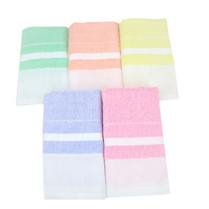 Premium Silk Luster Towel 1081 Adult Face Wash Thin Pure Cotton Easy to Dry Single Color Childrens Towel Boat Brand Home Textile