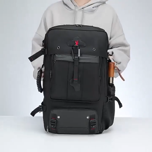 FRN High Quality 2025 New 17.17.3 Inch Laptop backpack Large Capacity 65L Waterproof Outdoor Travel Backpack For Hiking Camping