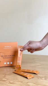 Gói Stick Mật Ong Nghệ Curcumin Miele 15G