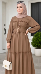 GAMIS MALINI CRINCKLE AIRFLOW / GAMIS CANDA SUSUN / GAMIS WUDHU FRENDLY