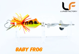 LURESFACTORY - TR BABY FROG 4cm 9g HARDBODY LURE HARUAN TOPWATER