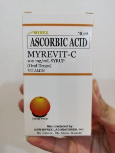 MYREVIT C 100mg/mL Syrup (ORAL DROPS) Ascorbic Acid Vitamin C -15mL