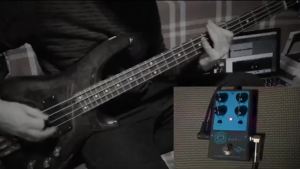Bàn Đạp Distortion Bass Analog Fanmuzk Red Eye Với Điều Khiển Blend Dành Cho Hiệu Ứng Đàn Bass Điện