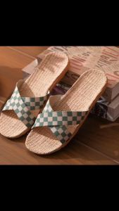 ZONA Linen rattan indoor slippers home slippers for women and men HIGH QUALITY SLIPPERS