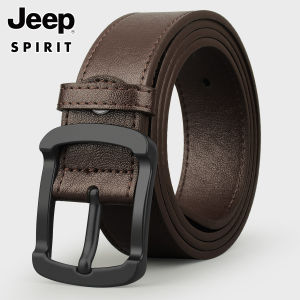 Jeep | Mens Business Classic Vintage Lightweight Luxury Versatile Pin Buckle Belt