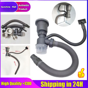 Introduction\nIntroducing the High Quality Kitchen Sink Drain Hose Set, a top-of-the-line kitchen accessory designed to provide a seamless experience for homeowners. This product features double filter anti-odour technology, a stop valve for washbasin, and is currently in stock for immediate delivery. With its durable stainless steel construction, flexible water pipe design, and fast drainage capabilities, the High Quality Kitchen Sink Drain Hose Set is a must-have addition to any modern kitchen.