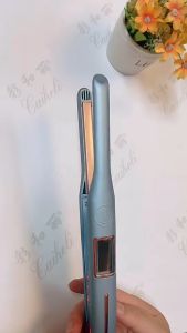 Pencil 1cm Slim Flat Iron Ceramic 🇲🇾MY Plug (LCD Display) Mini Small Short Hair Straightener