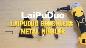 Cordless Metal Nibbler 30000RPM Brushless Electric Nibbler Metal Cutter Stainless Steel Cutting Tool for Dewalt 20V Battery Pin