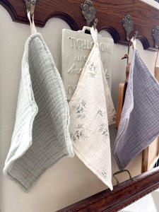 Khăn Lau Khô Ướt Hoa Nhỏ LIVINGBANKins Vật Dụng Nhà Bếp Khăn Lau Nhà Bếp Thấm Hút Khăn Lau Nhà Bếp Dùng Một Lần