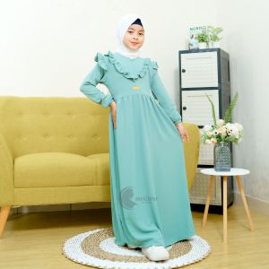 Felisha Gamis Anak Perempuan 3-10 Tahun Warna Terbaru