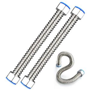 Cold and Hot Flexible Hose 1/2inch 304 Stainless Steel Wave Pipe