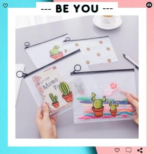 Túi Zip Đựng Bút Và Đồ Dùng Học TậpTúi Đựng Bút Trong Suốt - BEYOU