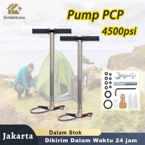 【Flash Sale!!!】High Pressure murah pompa 4500psi Tungsten Steel 3 Stage Hand Pump for Air Kit Boat Tire Ball airgun  pompa  promo selang pompa lengkap kom