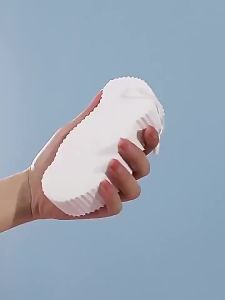 ♩Painless Bath Sponge Brush Exfoliating Scrubber Magic Rub Mud Sponge For Adults Baby Kids Household Shower Scrub Cloth Bathing