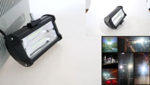 Lampu Tembak Offroad LED 24 Mata Super Terang 6000K Motor Mobil 72W Watt 12V 24V Aluminium Lampu Spot Lampu Banjir