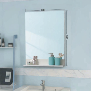 Wall Mounted Storage Bathroom Mirror 60cm 75cm