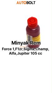 Minyak Rem Prestasi Oli Brake Fluid Cair 60ml: Panduan Lengkap