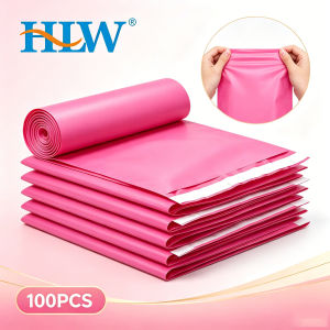 100pcs/New Material White Thick Courier Bags Waterproof Logistics Packing Bags In Stock.