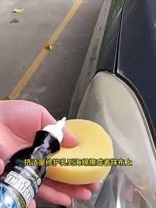 120ML Car Care Headlight Cleaner 1minute refurbishment headlamp restorer headlight polisher
