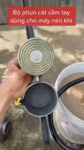 Dây hơi bắ cực khỏe sạch đầu bò lốc máy sún phun cát (Hàng Chính Hãng)