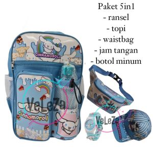 Tas ransel anak perempuan SANRIO tas sekolah anak TK SD tas ransel tas anak