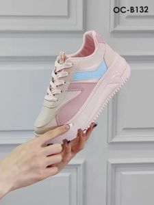 OCTAVIA Sepatu Sneakers Highsole Wedges Wanita #OC-B132