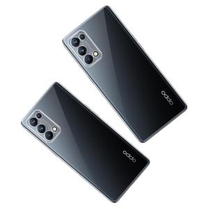 RISEOUS | Transparent Silicone Full-Cover Anti-Shock 5G Protective Case for OPPO Reno4 Series
