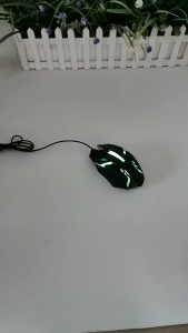 Luminous color mouse glare backlight color luminous mouse gaming mouse laptop wired mouse