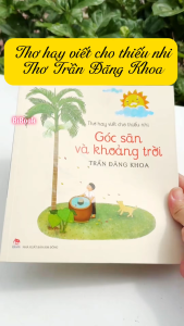 Sách - Góc sân và khoảng trời - thơ hay với tuổi thơ của tác giả Trần Đăng Khoa - NXB Kim Đồng