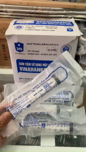 hộp 25 cây Bơm Tiêm 50ml VINAHANKOOK – Xi Lanh Dùng 1 Lần Cao Cấp Đa Năng