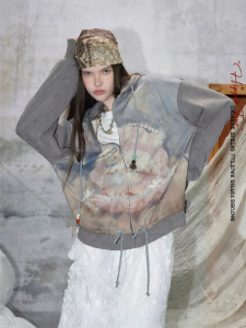 unifree | Áo Khoác Hoodie In Hình Chó