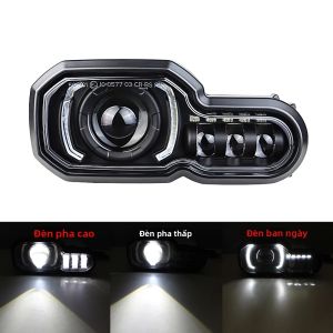Đèn Pha LED Xe Máy BMW F650GS F700GS F800GS F800ADV F800R Chế Độ Chiếu Xa Chiếu Gần Đèn Chạy Ban Ngày (DRL) 66W Cụm Đèn Xe Máy