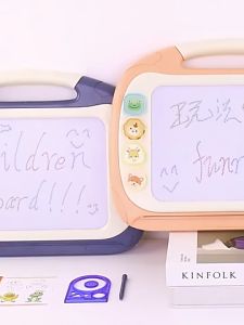 Color Magnetic Drawing Board with Stand Erasable Magnet Sketchpad Toys Early Educational Toy Gift