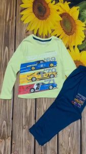 Đồ Bộ Dài Tay Bé Trai Size 13-37kg Chất Cotton Co Giãn 4 Chiều Mềm Mịn Mát.1732