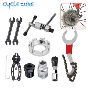 Bicycle Repair Tool Kit Outdoor Cycling Multitool Flywheel Removal Chain MTB Bike Chain Link Plier Accessories for Mountain Bike