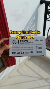 Cherub GU-3 Akustik Ukulele Preamp Pickup Ukulele Tuner Chromatic