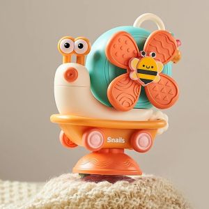 Bafada 5 in 1 Windmill Snail Crawling Snail Baby Toy Infant Bath Sensory Toys For Children Toddler Newborn Babies Free Shipping toys Baby Table Toy Versatile Grip Training