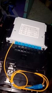 Nap Box 8 Port Fiber Splitter Box FTTH Insert Type Fiber Optic Distribution Box for PLC Splitter