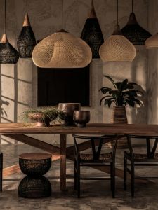 SANGEJIANGREN | Wabi-Sabi Rattan Pendant Light