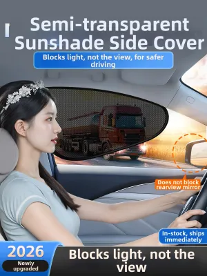 OUHONGKE | Magnetic Sunshade Curtains for Car