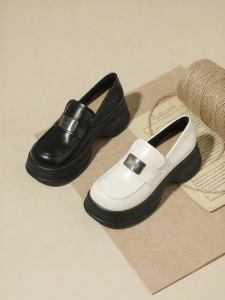 Josiny | Spring New Black Loafers