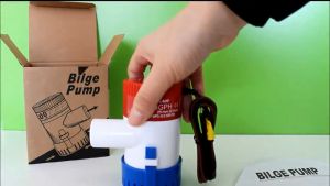 【GD.s】ปั๊มจุ่ม รุ่นพิเศษ น้ำท้องเรือ DC 750/1100GPH 12V ไดโว่ ปั๊มแช่ ปั๊มจุ่ม โซล่าเซลล์ ไดโว่อลูมิเนียม ปั๊มน้ำ