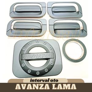 Paket Outer Handle Tank Cover Tutup Tangki Bensin Mobil Avanza 2004-2011 Hitam