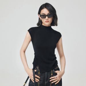 FUUNNY FEELLN | Summer Lightweight Slim Fit Sleeveless Knitted Top